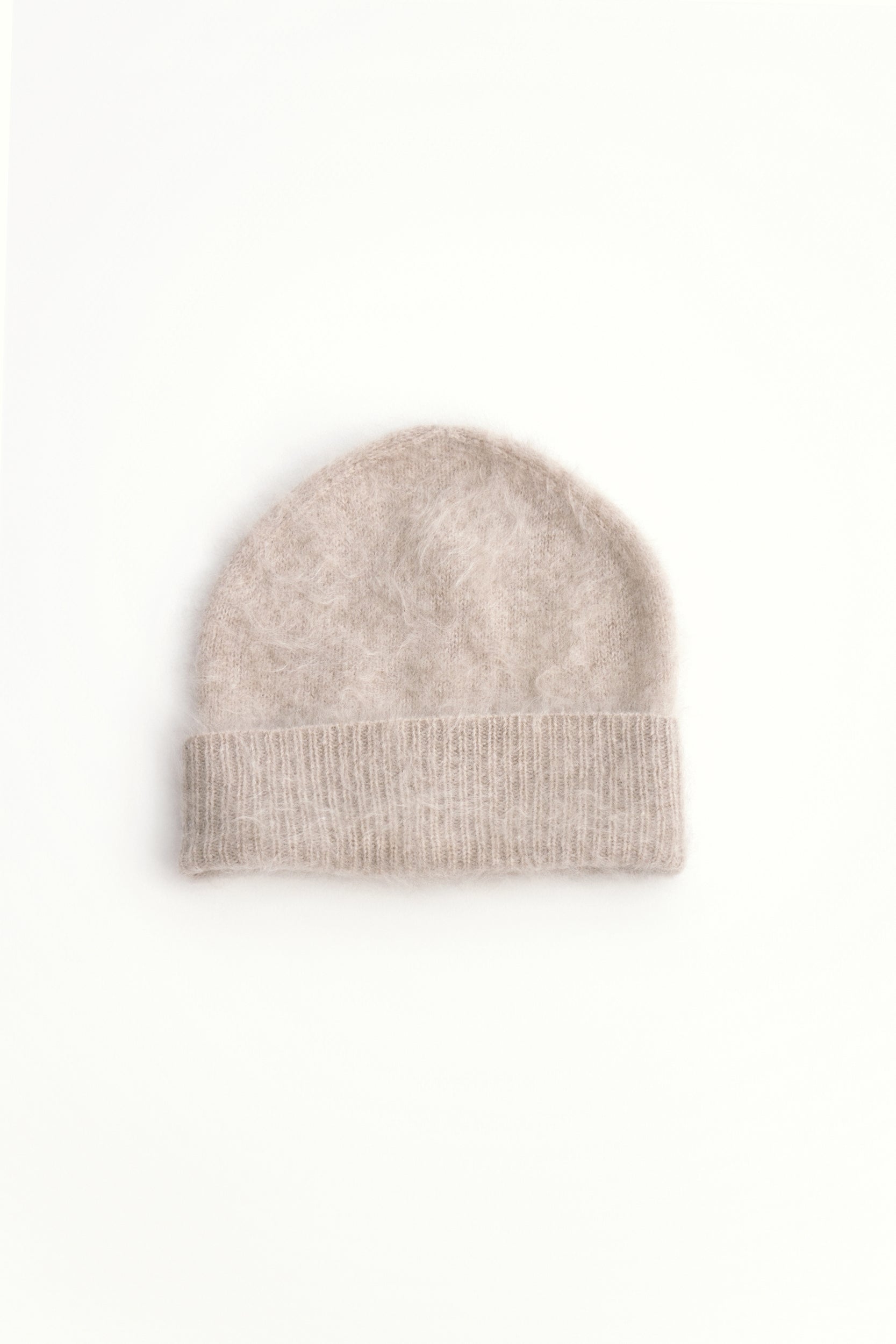 Brushed Cashmere Beanie Ice