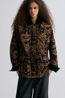 Paisley-print Jacquard Jacket