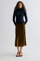 Velvet Mermaid Skirt Antique Gold-tone