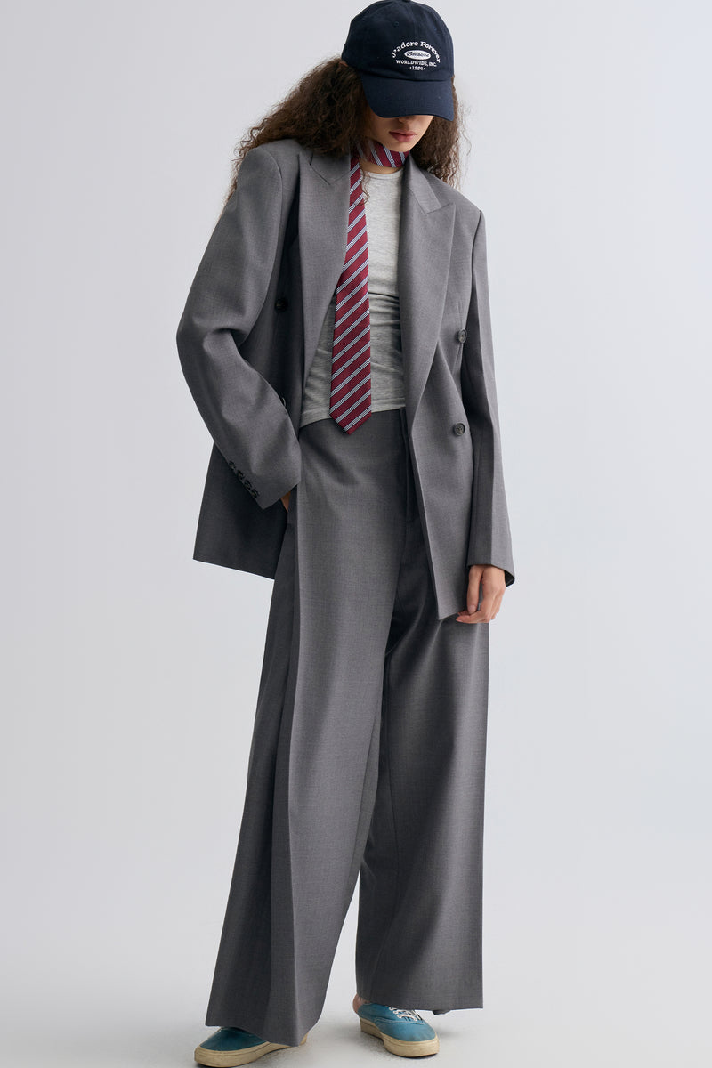 Marlene Pleat Tailored Trousers
