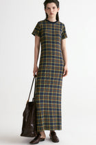 Ziggy Checked Maxi Dress