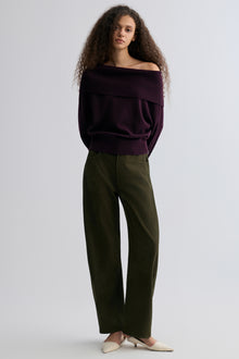 Carrie Off-the-shoulder Sweater