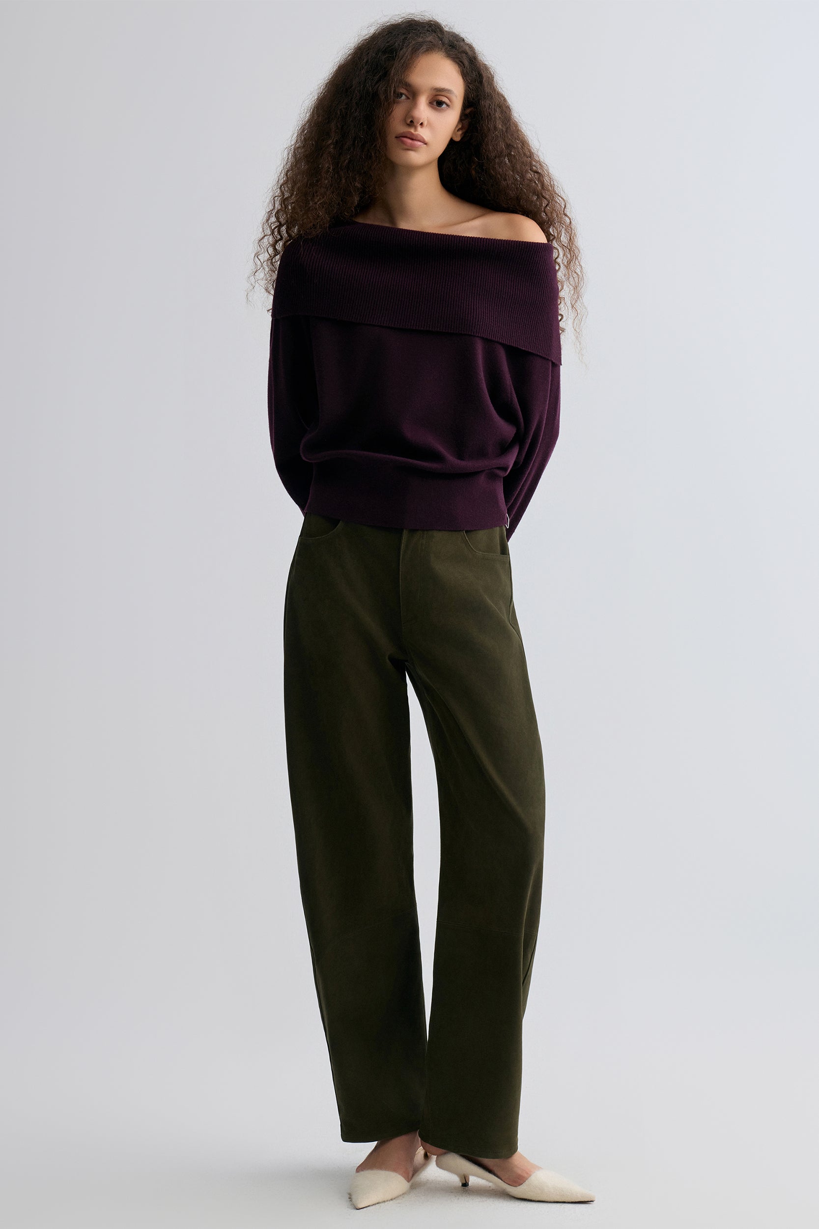 Carrie Off-the-shoulder Sweater