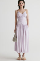 Tuscany Drape Cami Dress-Lillac