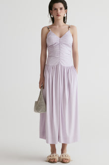 Tuscany Drape Cami Dress-Lillac