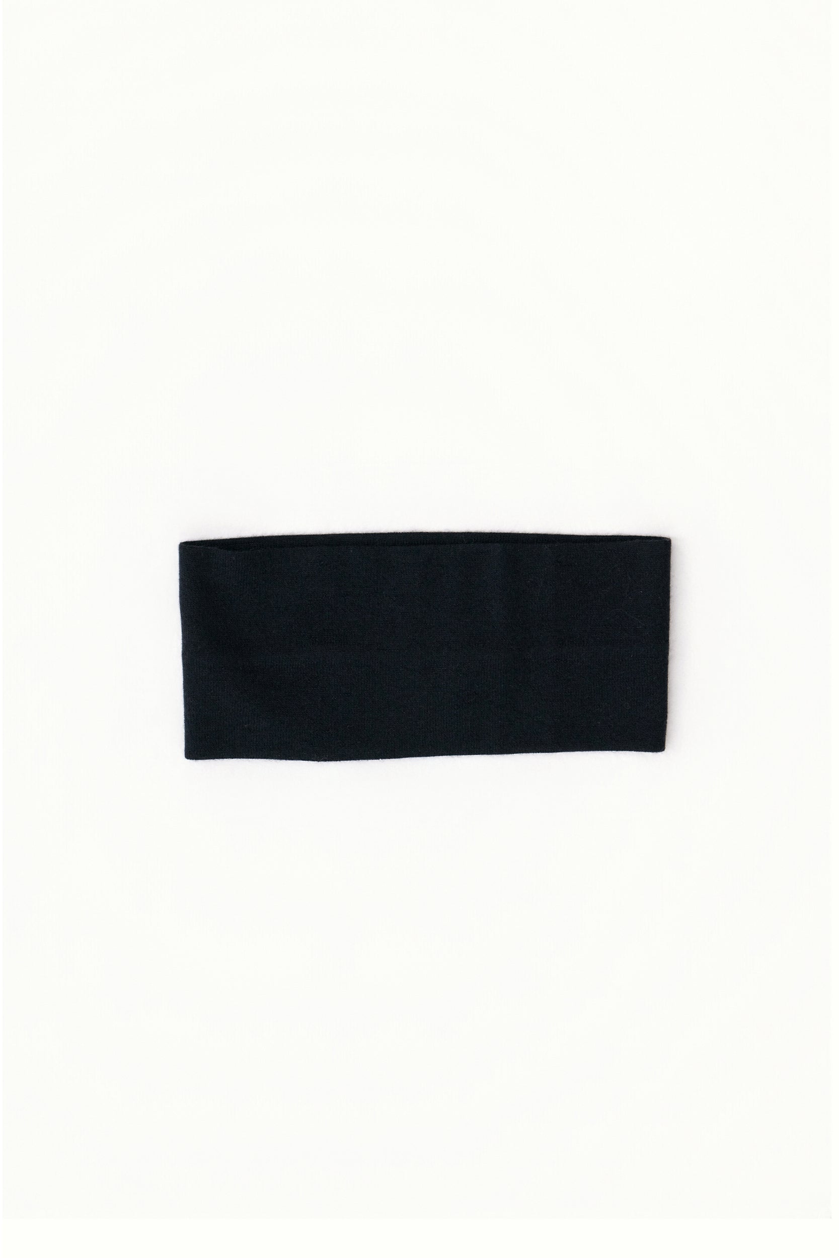Cashmere headband Black