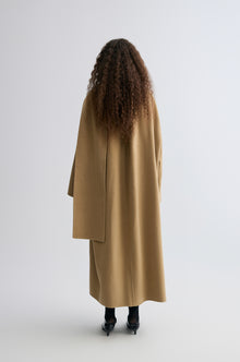 Oversized Double-faced Scarf Coat Hazel