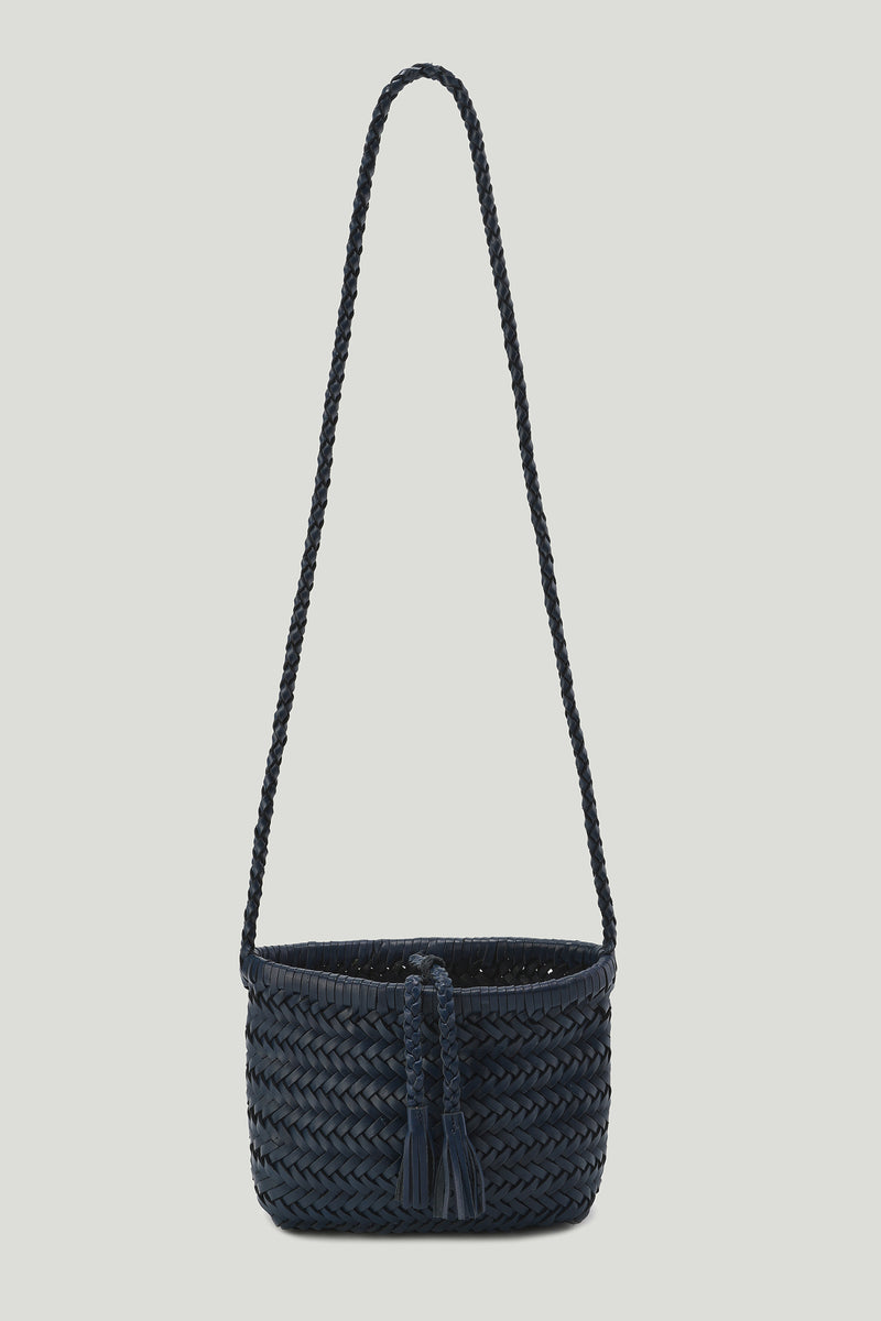 Brise Woven Small Cabas Navy