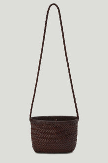 Brise Woven Small Cabas Brown
