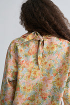 Floral Print Scarf Top