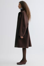 Reversible Twill and Check Trench Coat