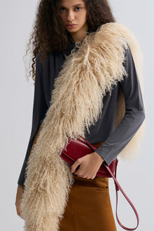 90s Utility Shoulder Bag Raisin