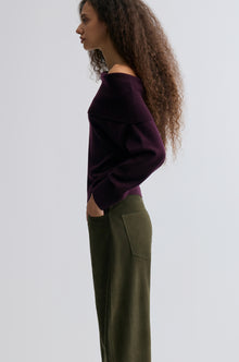 Carrie Off-the-shoulder Sweater