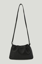 Adjustable  Mini Cloud Clutch Black