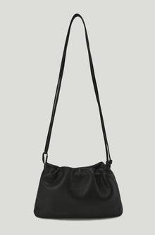 Adjustable  Mini Cloud Clutch Black