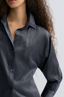 Weekend Corduroy Blouse Dapple Grey