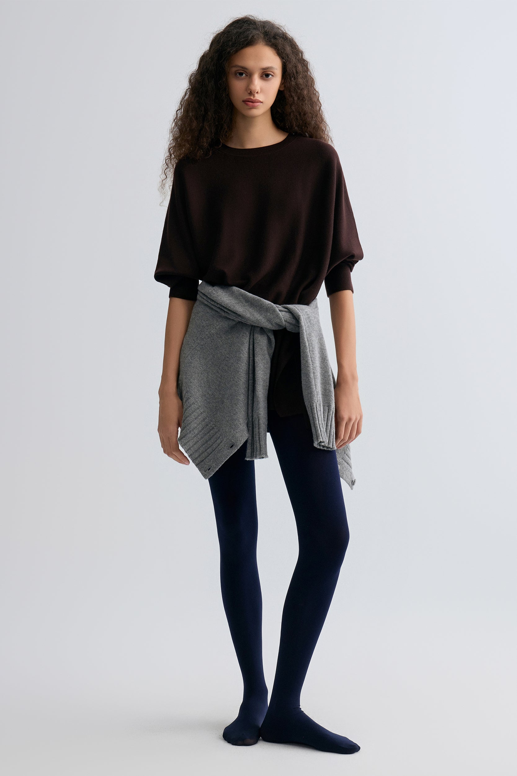 Cozy Merino Wool Sweater Chocolate