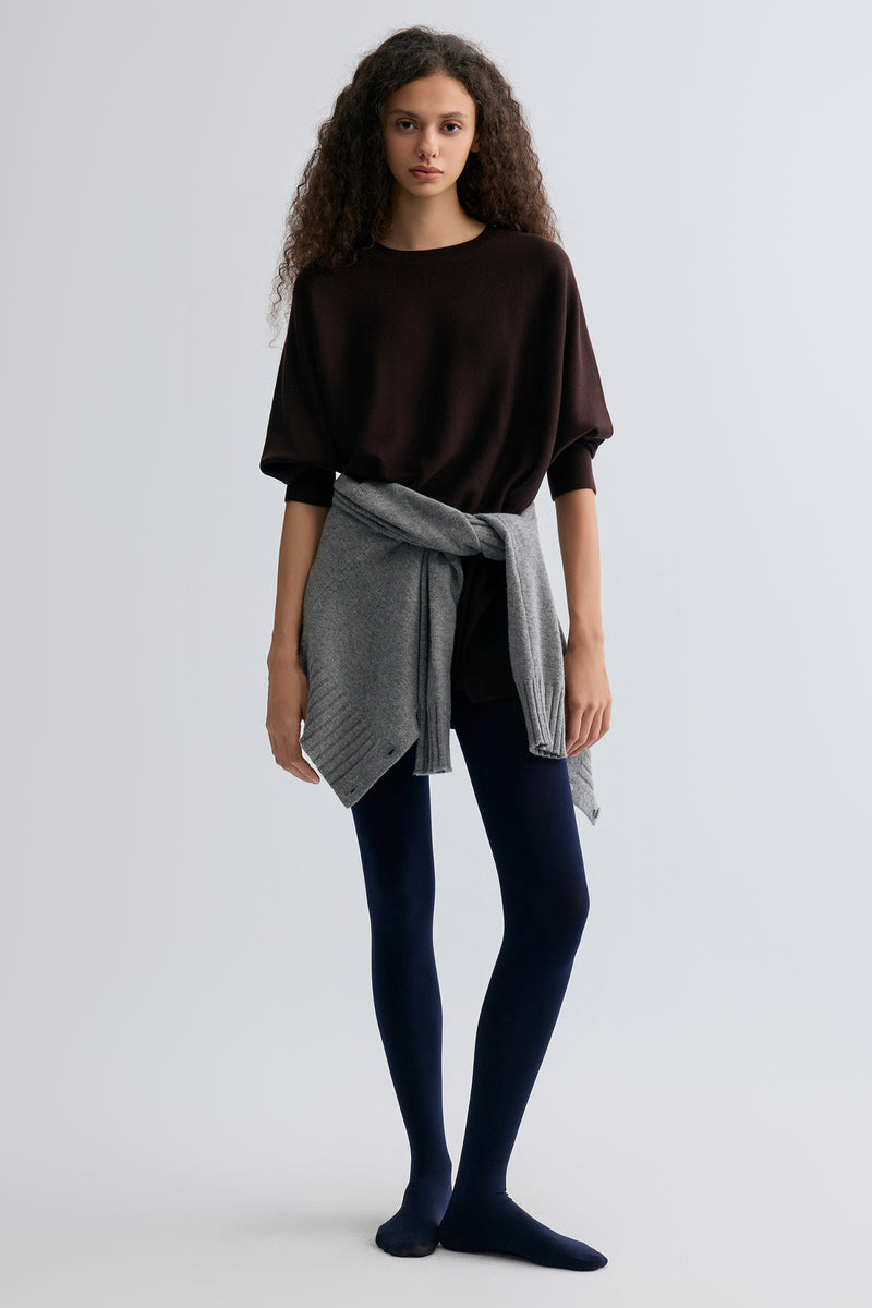 Cozy Merino Wool Sweater Chocolate