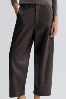 Leather Balloon Pants Chocolate