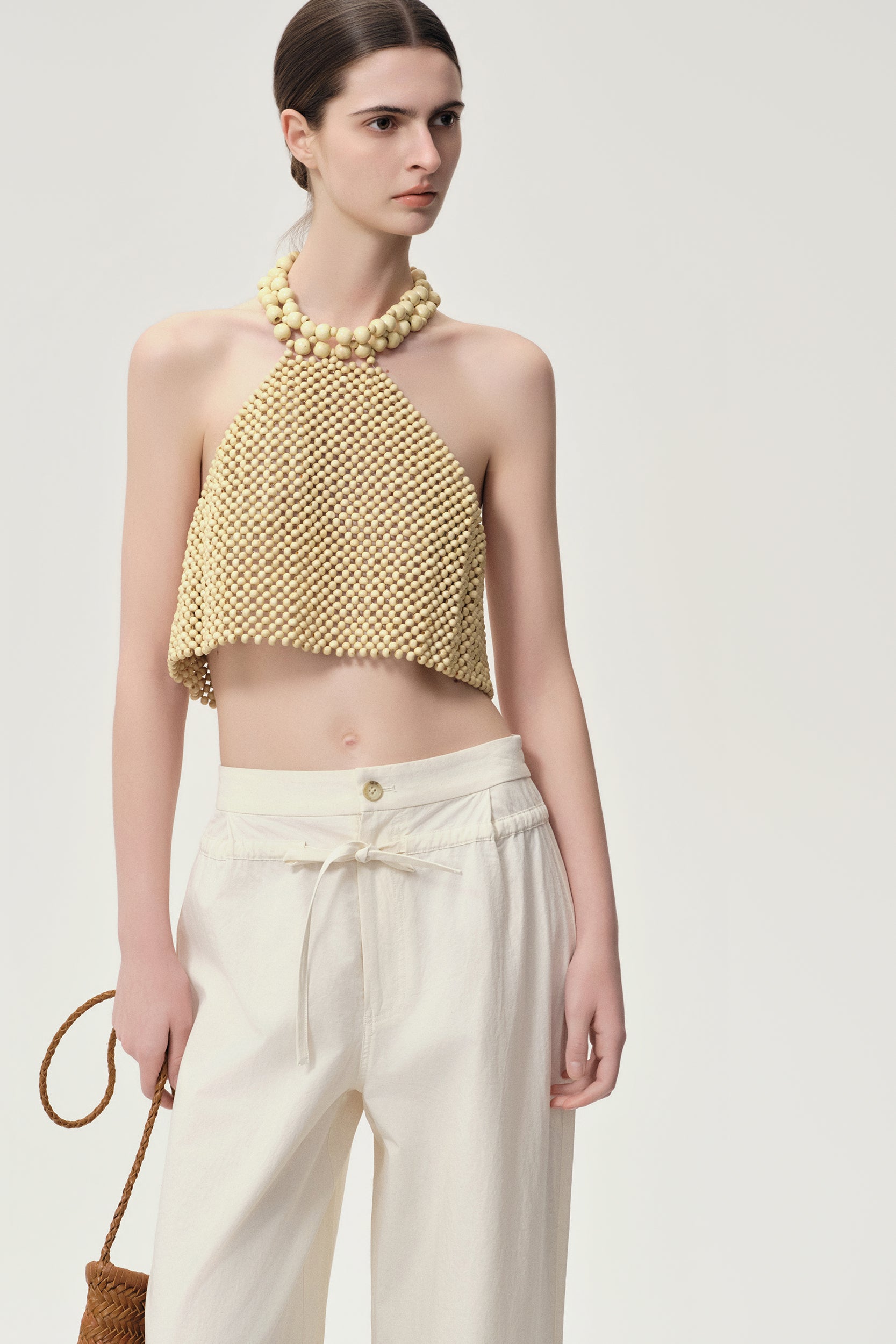 Reef Beaded Halter Top