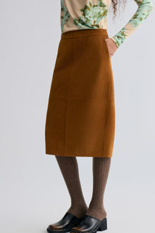 Bonnie Skirt in Suede