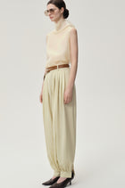 Balloon Pleat Trousers Butter