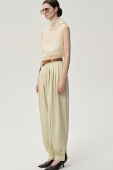 Balloon Pleat Trousers Butter