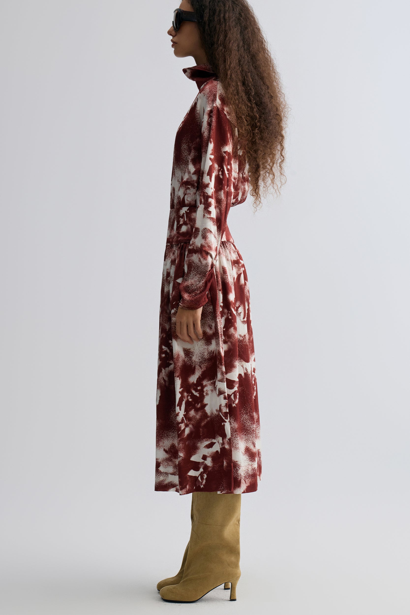 Shadow Flora Midi Dress