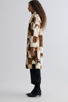 Chevre Patchwork Fur Coat