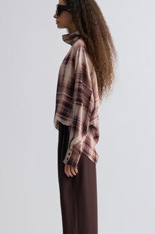 Check Printed Blouse