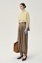 Balloon Pleat Trousers Pepper