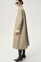 Amelie Trench Coat Khaki Beige/Butter