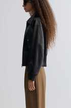 Leather Bomber Jacket