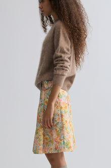 Floral Print Skirt