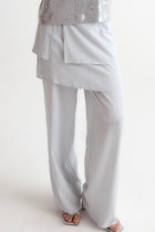2in1 Set Trousers-Cloud Gray