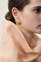 Woven earrings