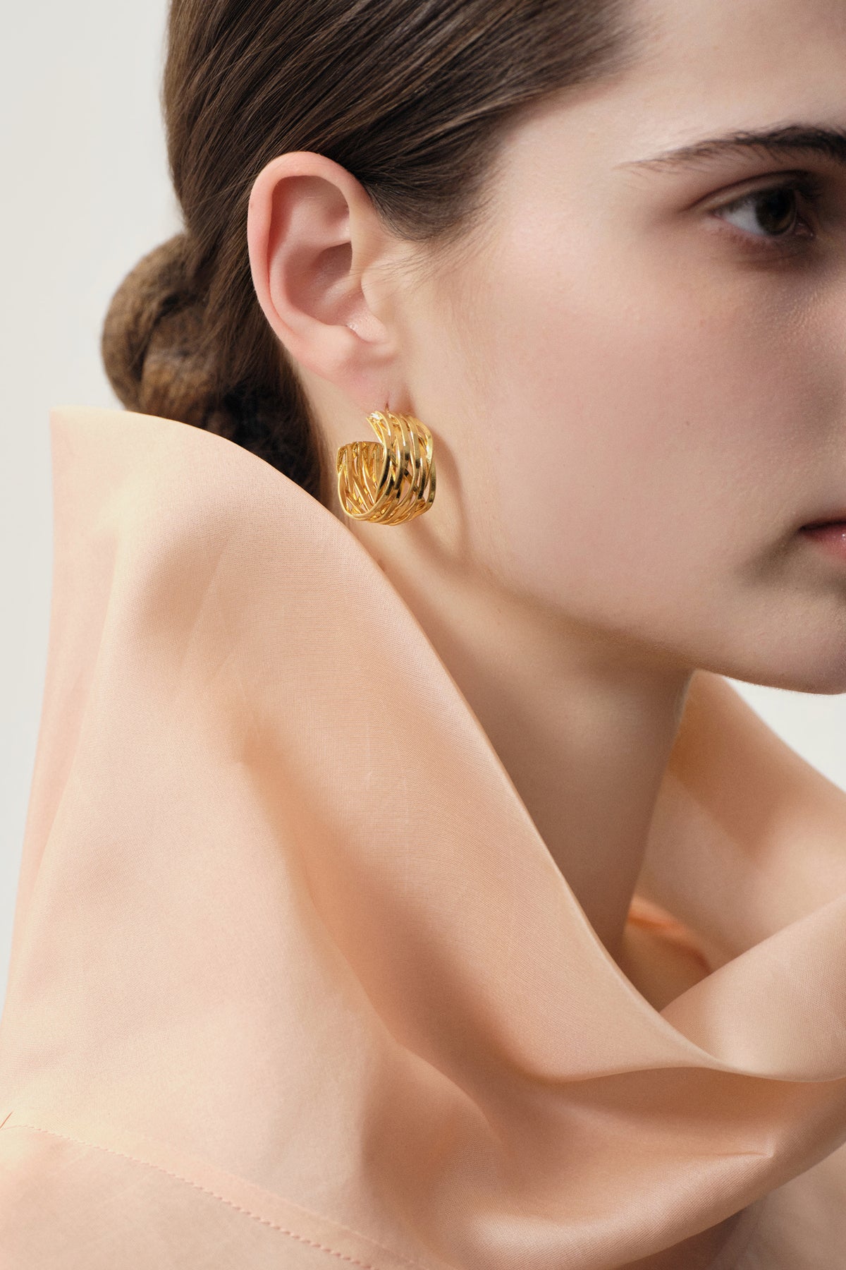 Woven earrings