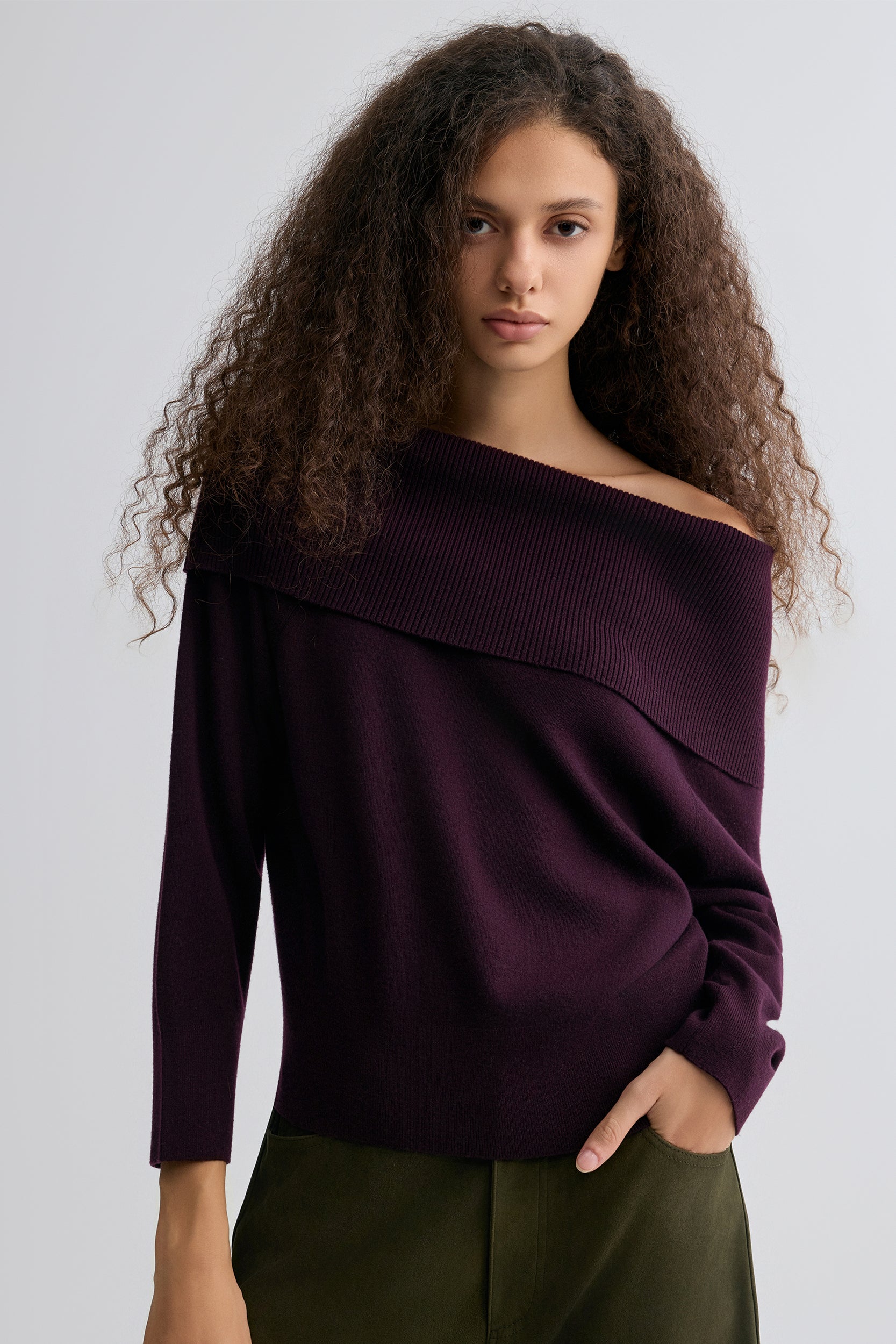 Carrie Off-the-shoulder Sweater