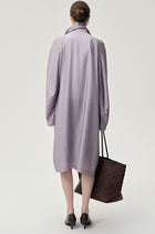 Zephy Trench Purple Ash