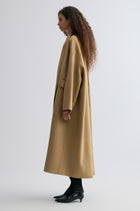 Oversized Double-faced Scarf Coat Hazel