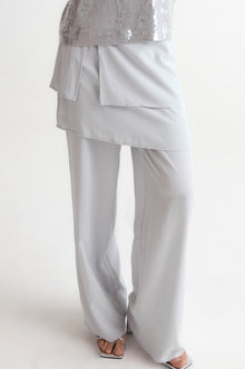 2in1 Set Trousers-Cloud Gray