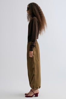 Wool and yak-blend Turtleneck Coffee Brown