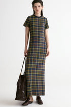 Ziggy Checked Maxi Dress