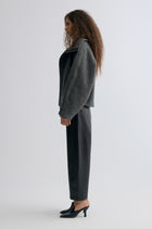 Retro Herringbone Wool Jacket