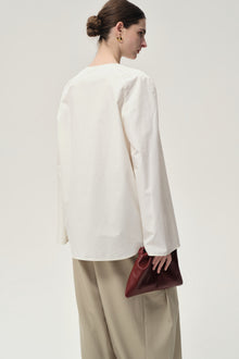 Sculptural Shaped Shirt Off-White