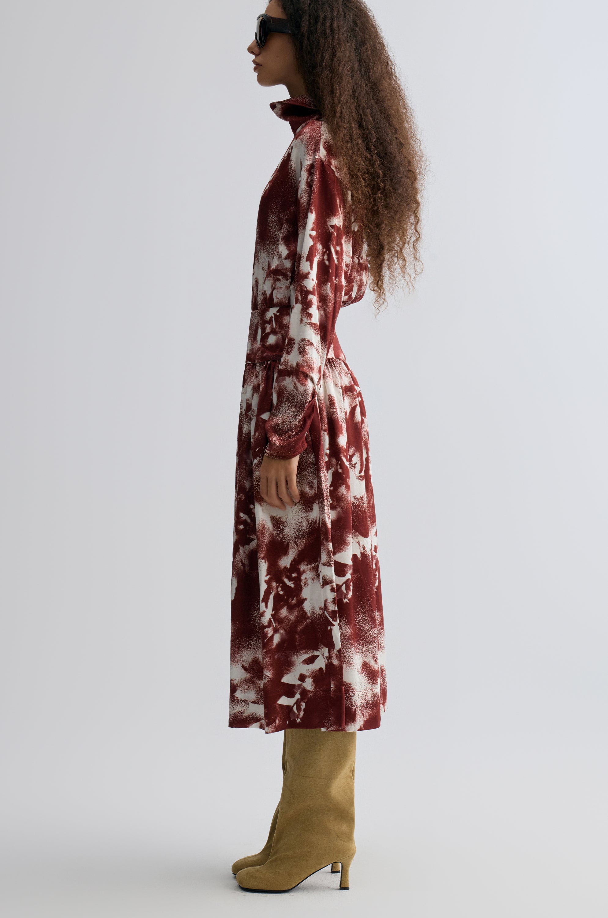 Shadow Flora Midi Dress