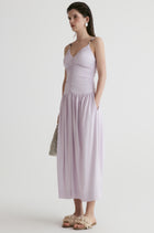 Tuscany Drape Cami Dress-Lillac