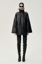 Celestine Leather Jacket Black