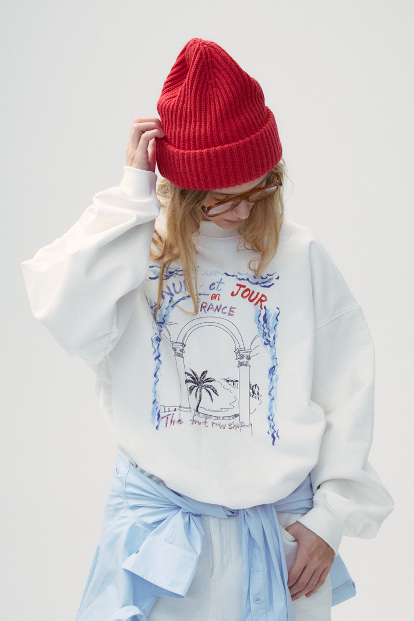 "Bon Voyage" Capsule Series - "Seaside of Nice" Sweatshirt