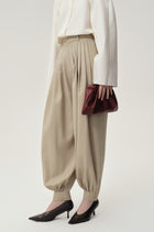 Balloon Pleat Trousers Fossil